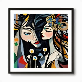 PASTEL ART Art Print