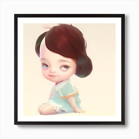 Funny Kid 3 Art Print