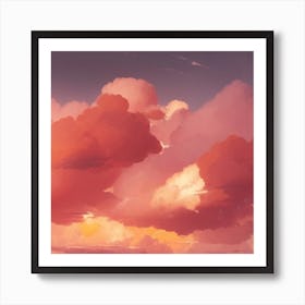 Clouds Art Print