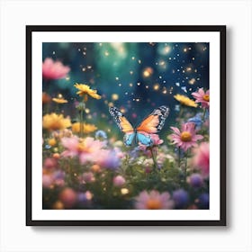 Butterfly Dreams Art Print