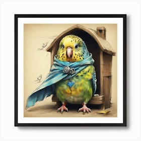 Budgie Bird 1 Affiche