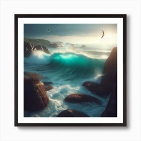 Seascape Art Print