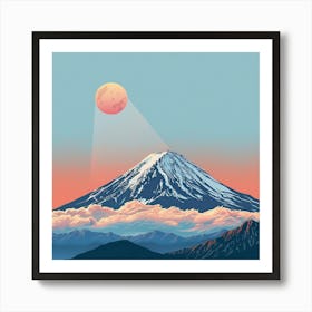 Mt Fuji 5 Art Print