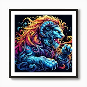 Beast Art Print