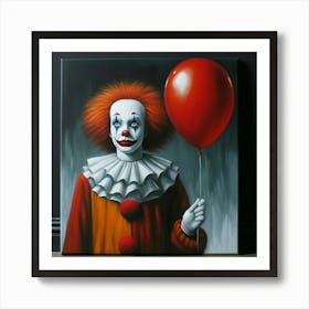 Lost Clown Art Print