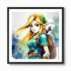 Legend Of Zelda Breath Of The Wild 5 Art Print