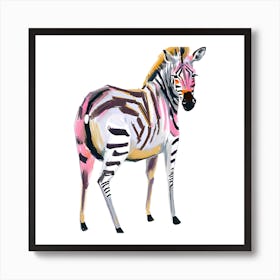 Grevy S Zebra 01 Art Print