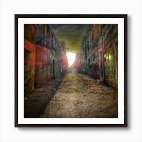 Alleyway Art Print