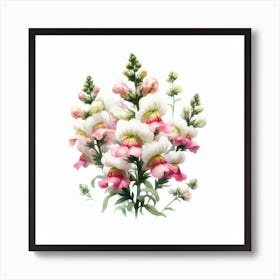 Flower of Snap-dragon 1 Art Print