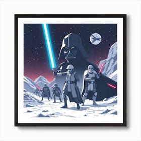 Star Wars 40 Art Print