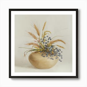 Flowers In A Vase 8 Art Print