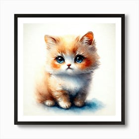 Creative Feline Cat Artwork 2 Art Print