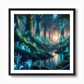 Fairy Forest 2 Art Print