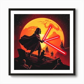 Star Wars The Force Awakens 1 Art Print