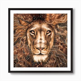 Leo (Lion) Art Print
