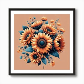 Sunflowers 2 Art Print