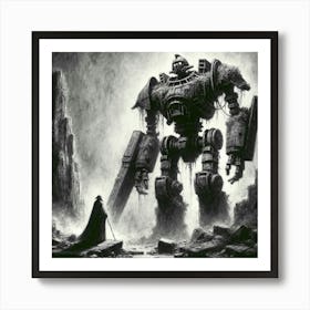 Giant Robot 1 Art Print