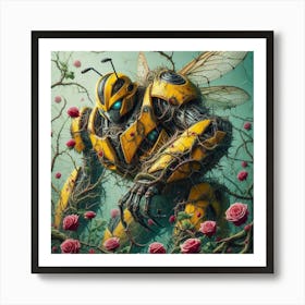 Bumblebee Art Print