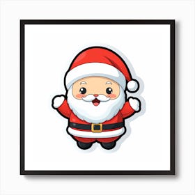 Santa Claus 16 Art Print