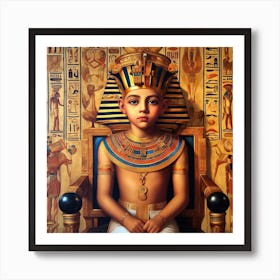 Pharaoh Art Print