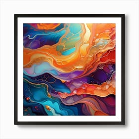 Abstract Painting 32 Art Print