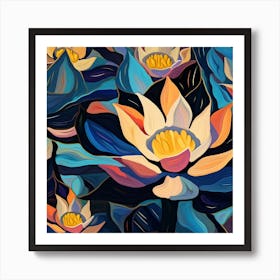 Lotus Flower 44 Art Print