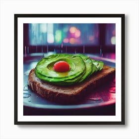 Avocado On Toast 7 Art Print