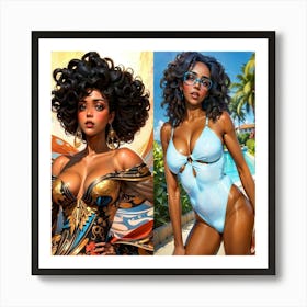 Afro-Futurism Art Print