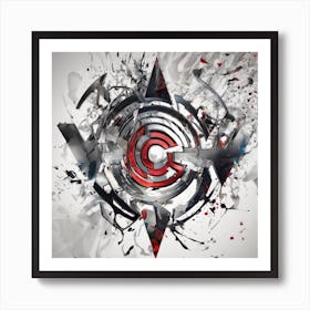 Cc Logo Art Print