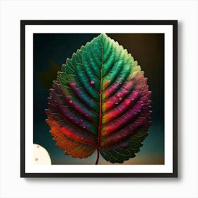 Plum leaf Art Print