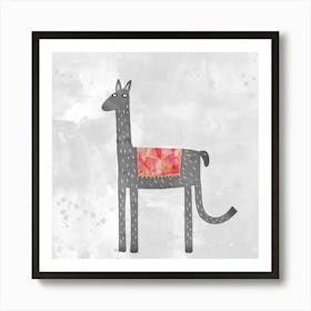 Llama Art Print