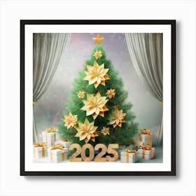 2025 Christmas Tree 3 Art Print