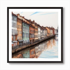 River Street Art Print