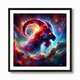 Capricorn Nebula #3 Art Print