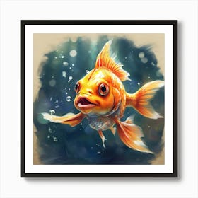 Goldfish 15 Art Print