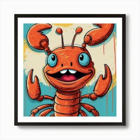 Crayfish 4 Art Print