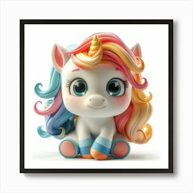 Unicorn 357 Art Print