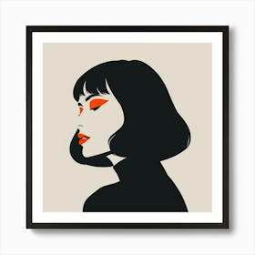 Portrait Of A Woman 147 Art Print