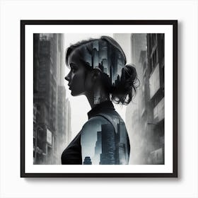 Cityscape Art Print