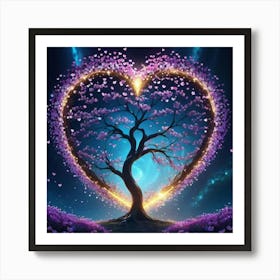 Tree Of Love Art Print