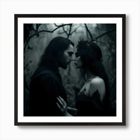 Dark Love Art Print