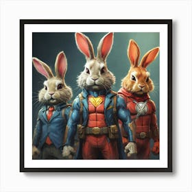 Bunny Rabbits Art Print