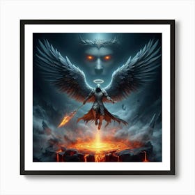 Angel Of Death 2 Art Print