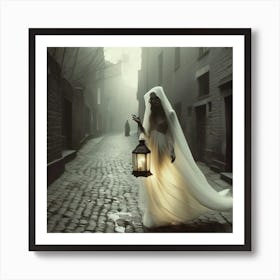 Haunted Street Art Print