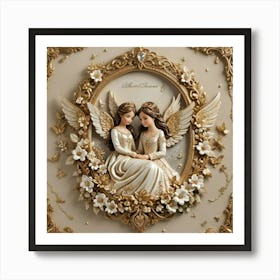 Angels Art Print