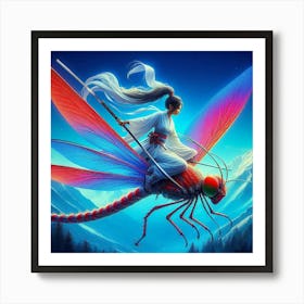 Dragonfly 4 Art Print