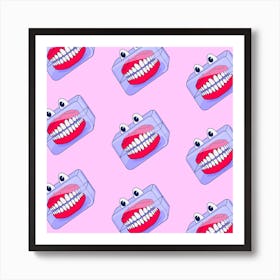 Teeth Square Poster