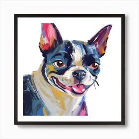 Boston Terrier 03 Art Print