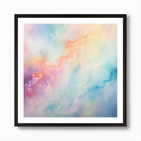 Abstract Painting Pastel Art Print