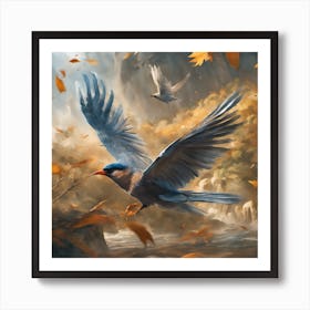 Bird In Flight Art Print